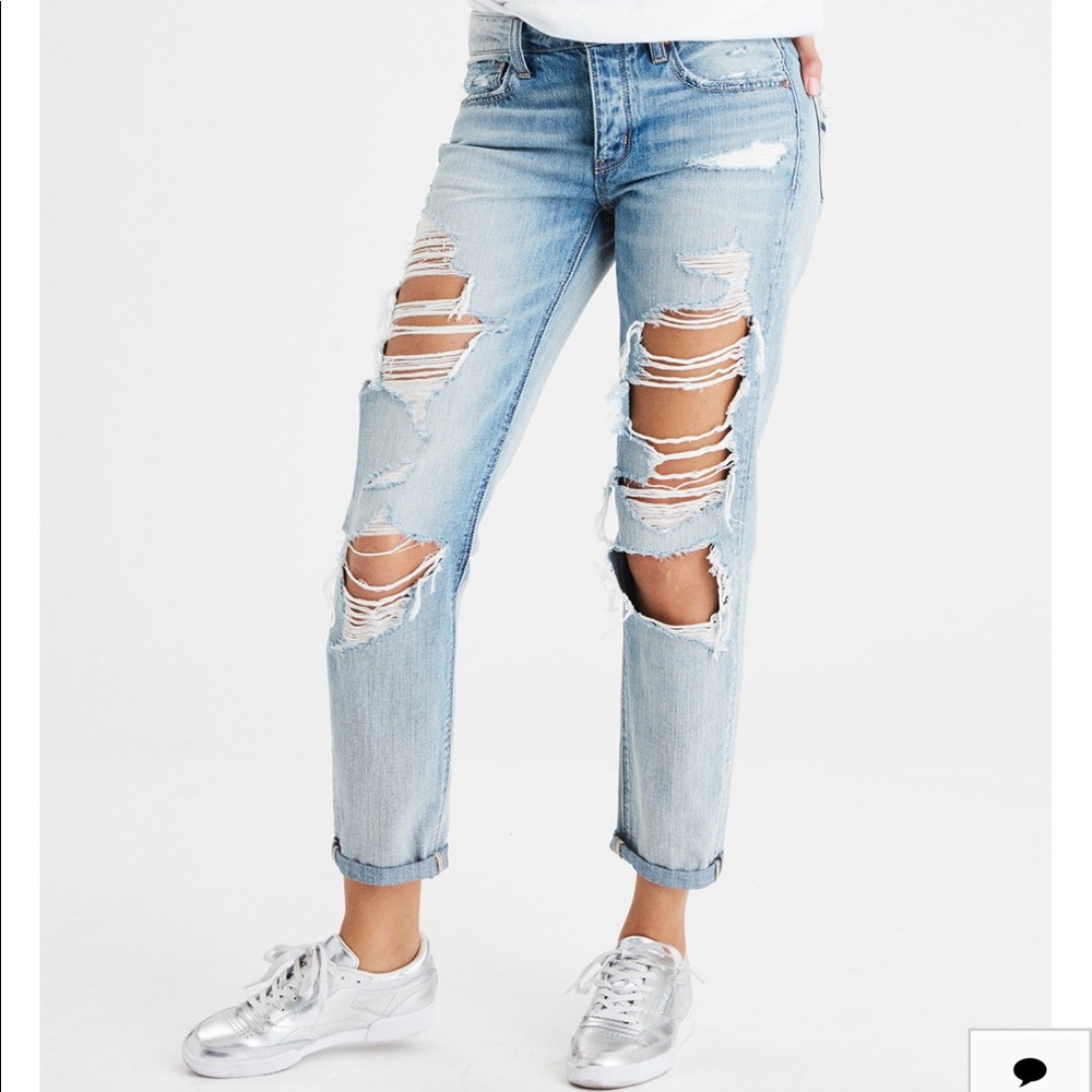 American eagle tomgirl jeans